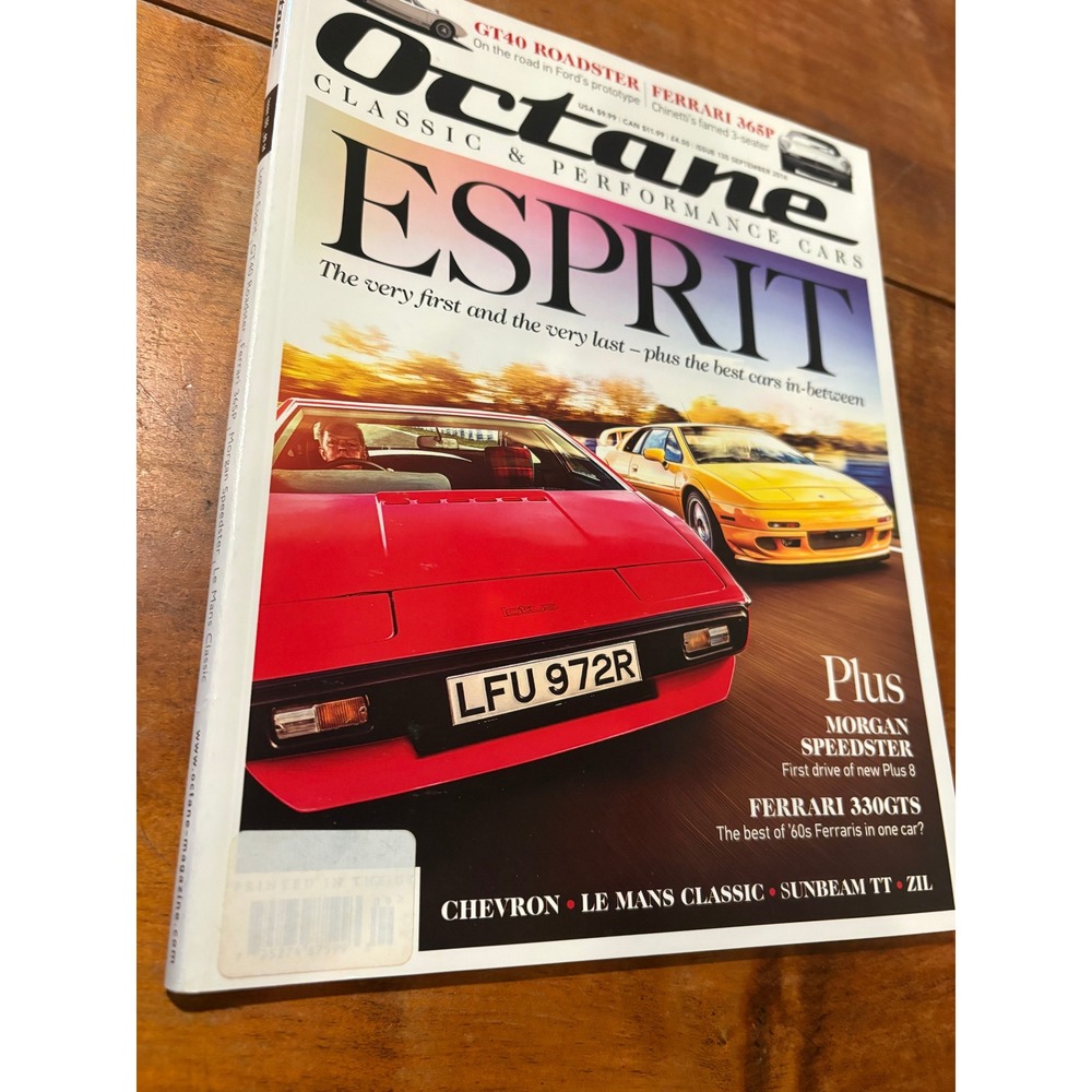 Octane Magazine Issue 135 September 2014 Lotus Esprit GT40 Ferrari 365P